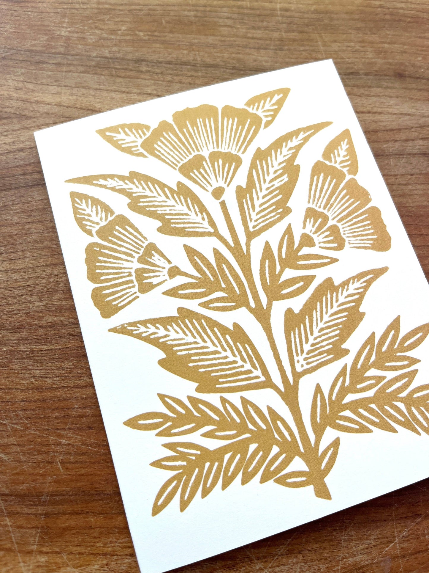 Marigold Block Printed Boxed Set