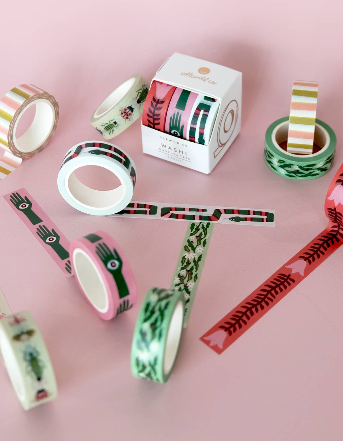 Garden Washi Tape, Set of 3