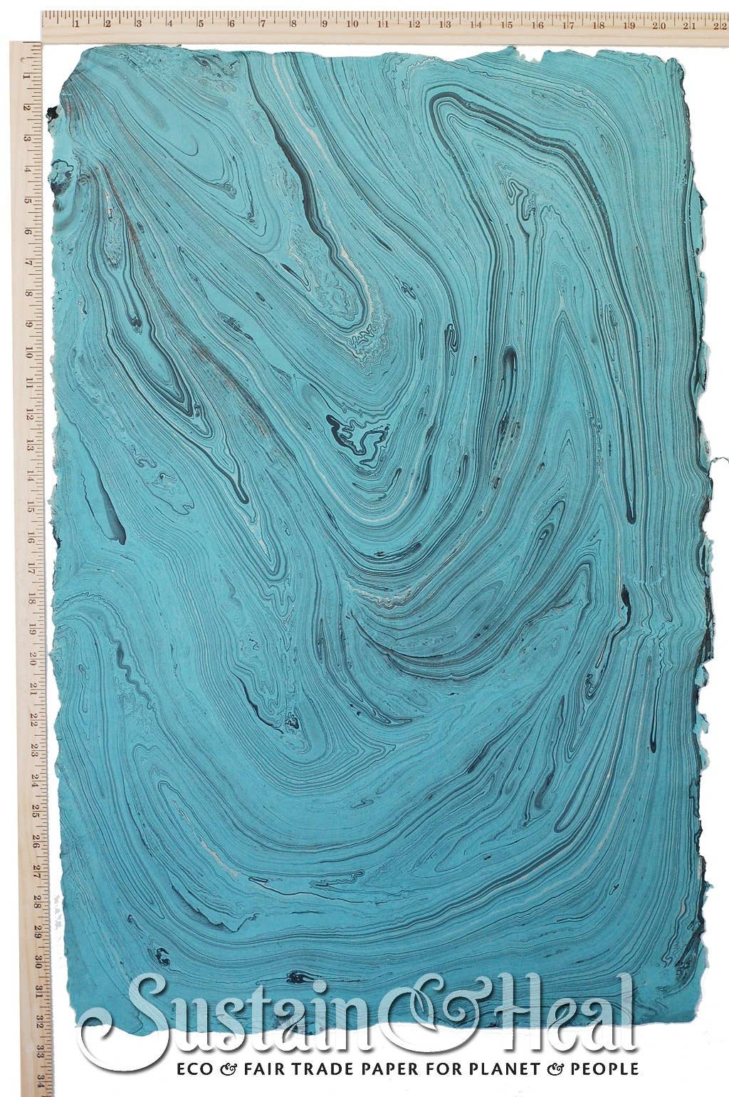 Teal Marble Sheet