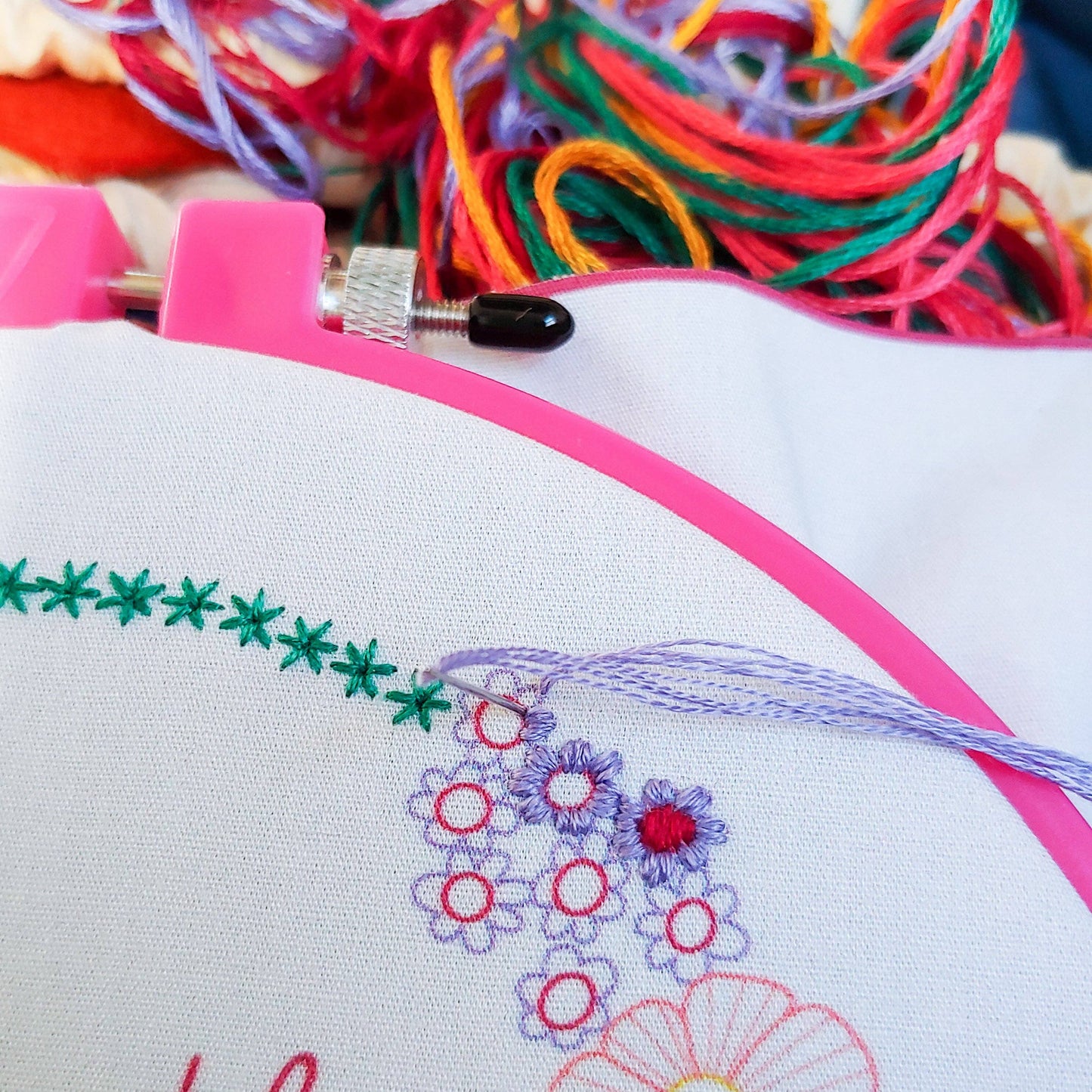 Be gentle with yourself embroidery kit