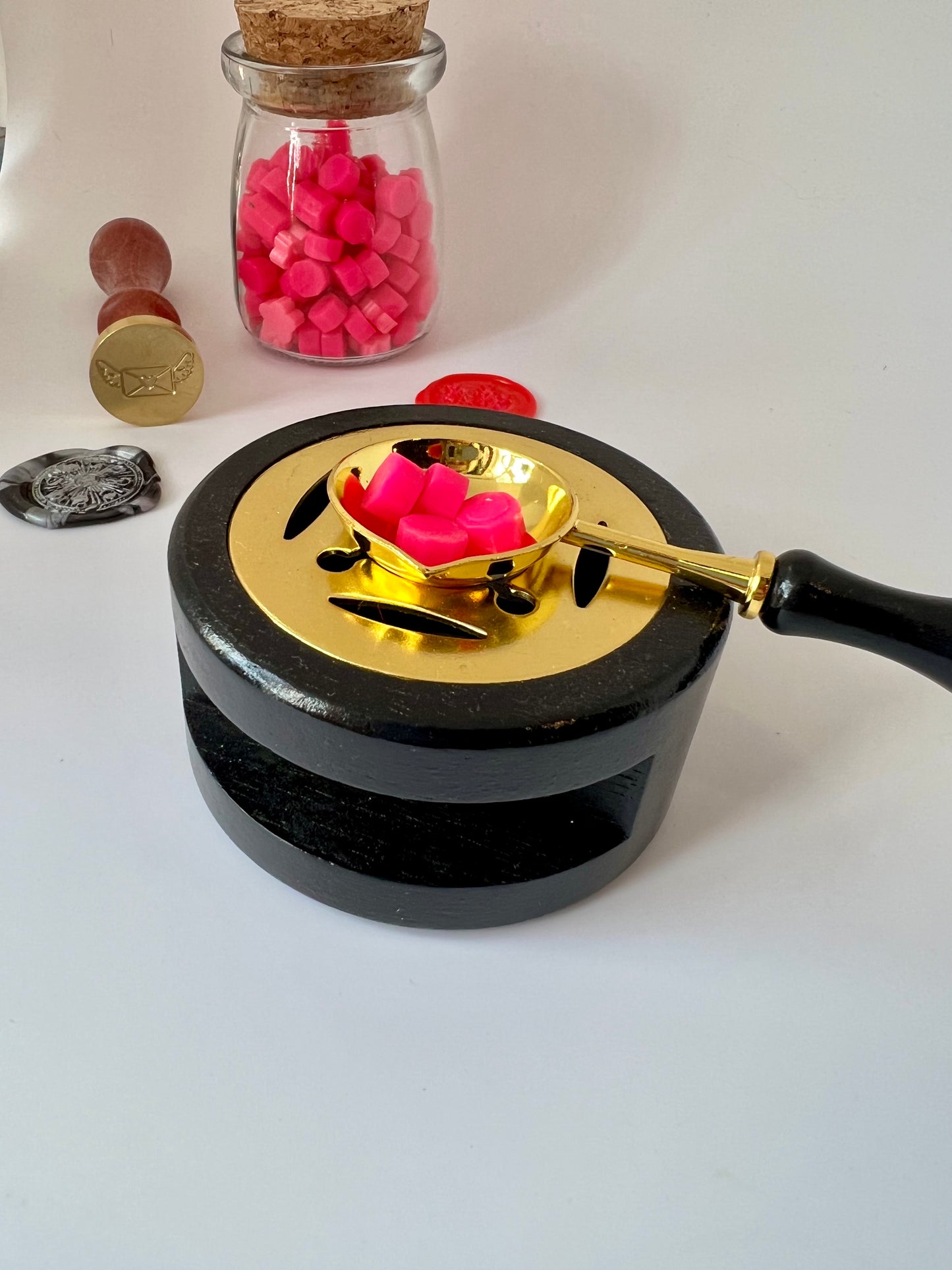 Wax Seal Warmer & Spoon