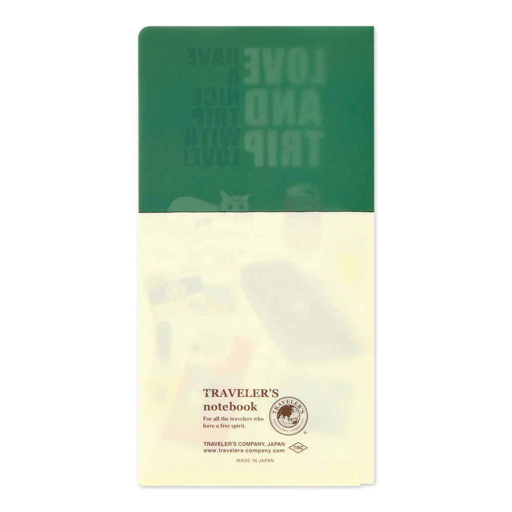 TRAVELER'S Notebook - Clear Folder 2025