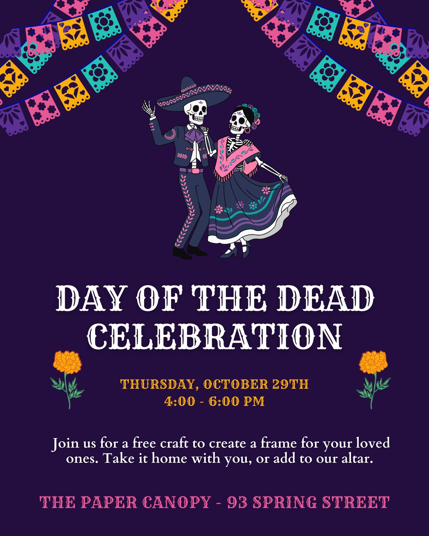 Day of the Dead Celebration - 10/29