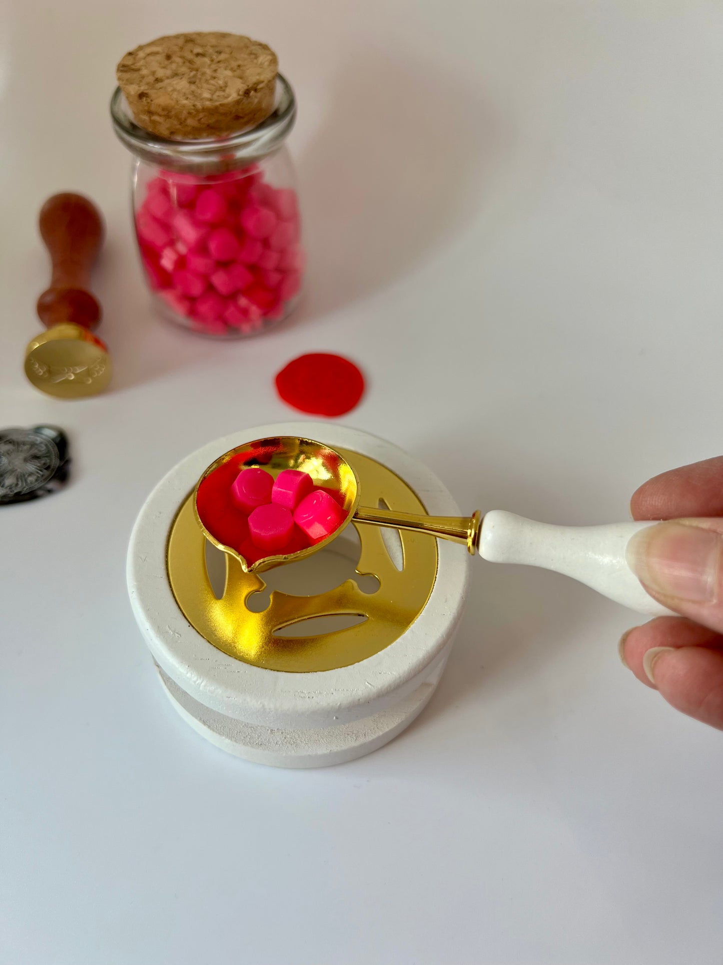 Wax Seal Warmer & Spoon