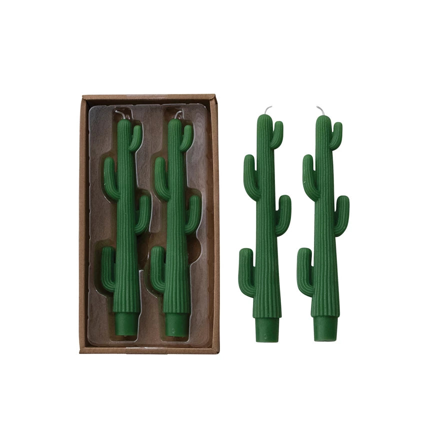 Cactus Taper Candles