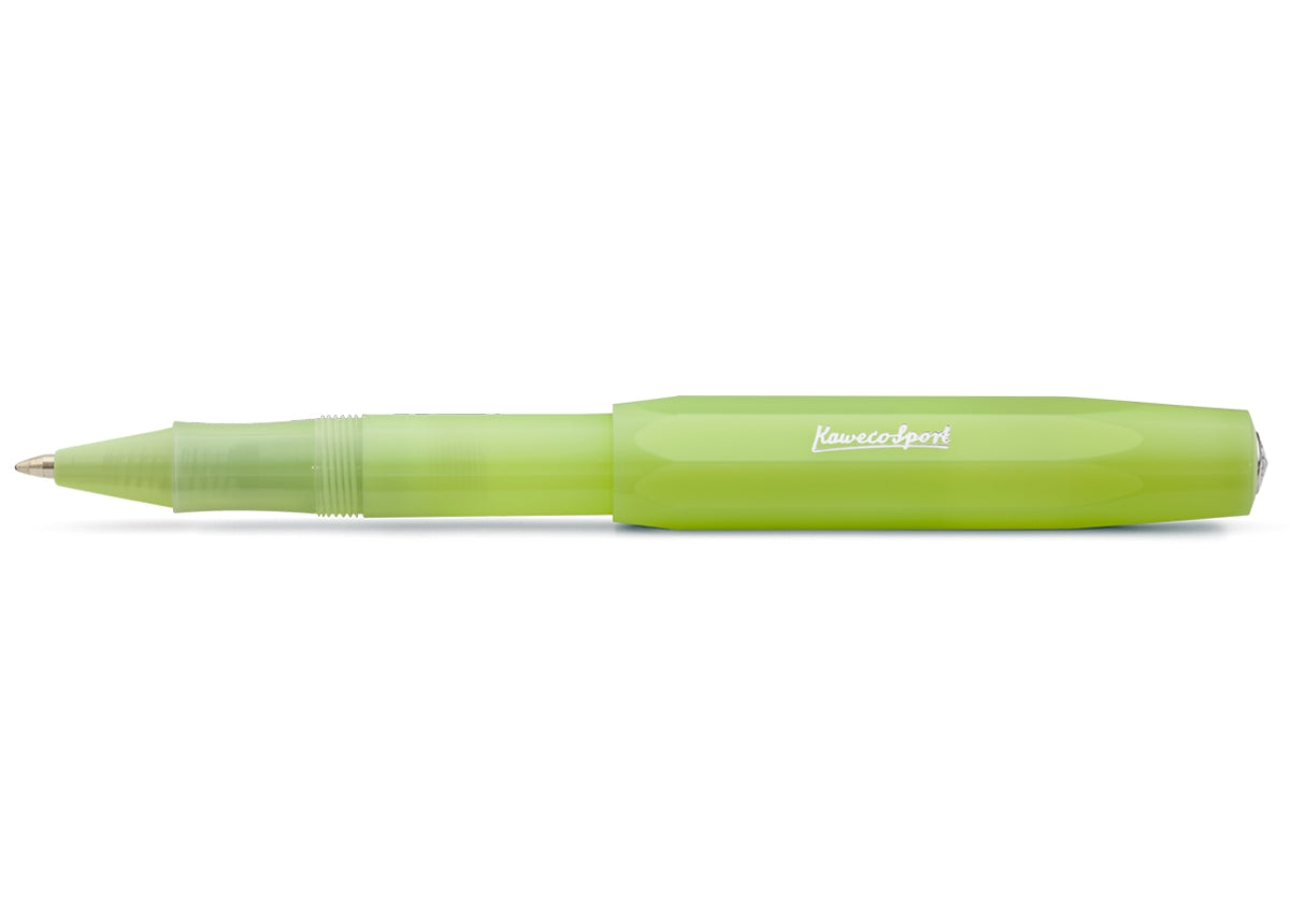 Kaweco Frosted Sport Rollerball Pen- Fine Lime