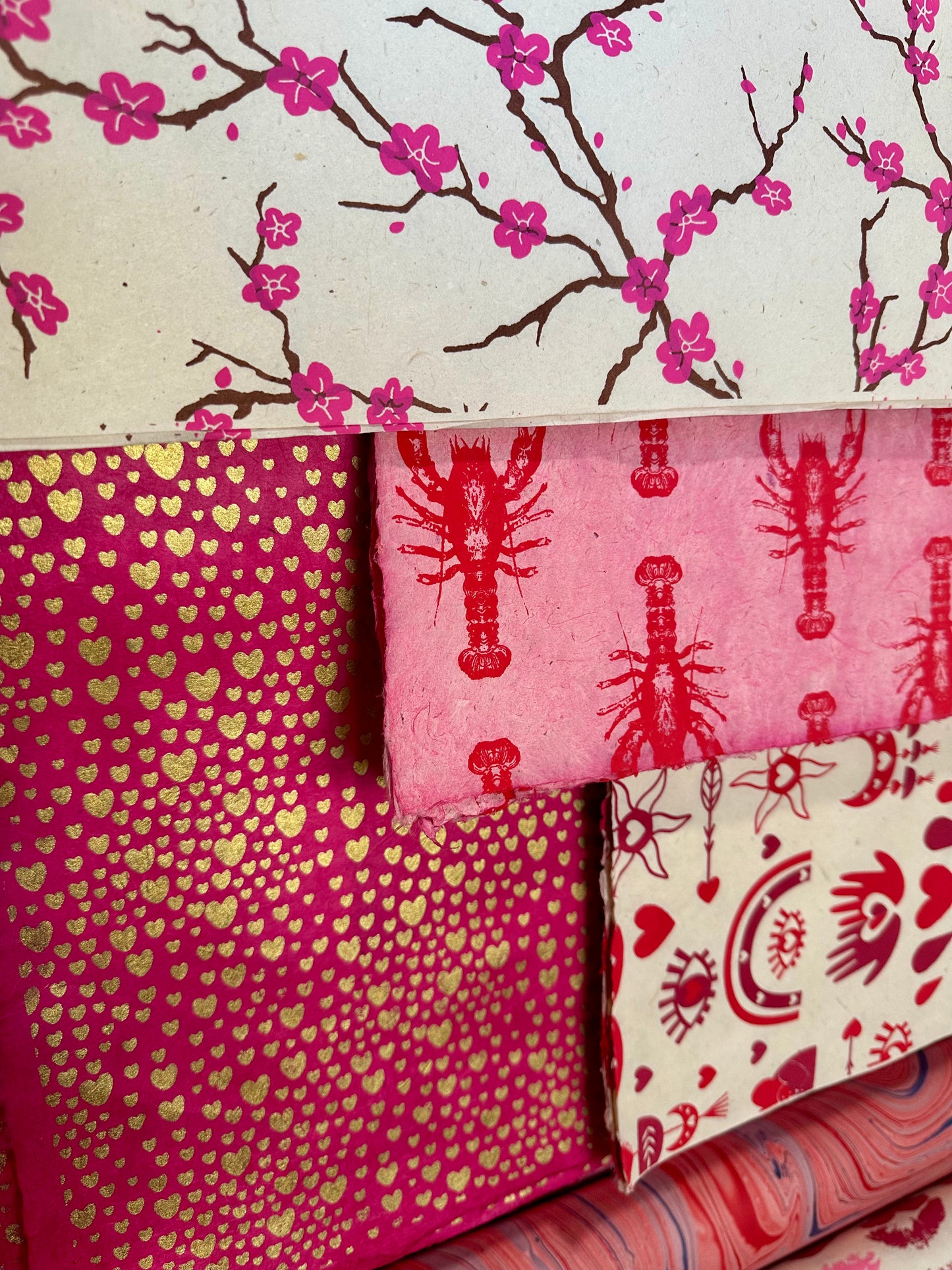 Peach Blossom Lokta Paper