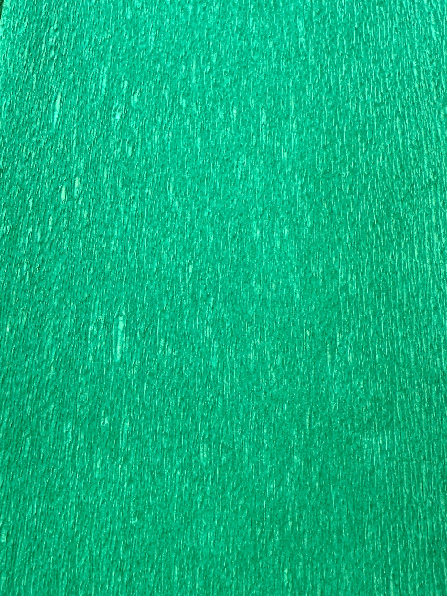 Green Single Sided Crepe Paper