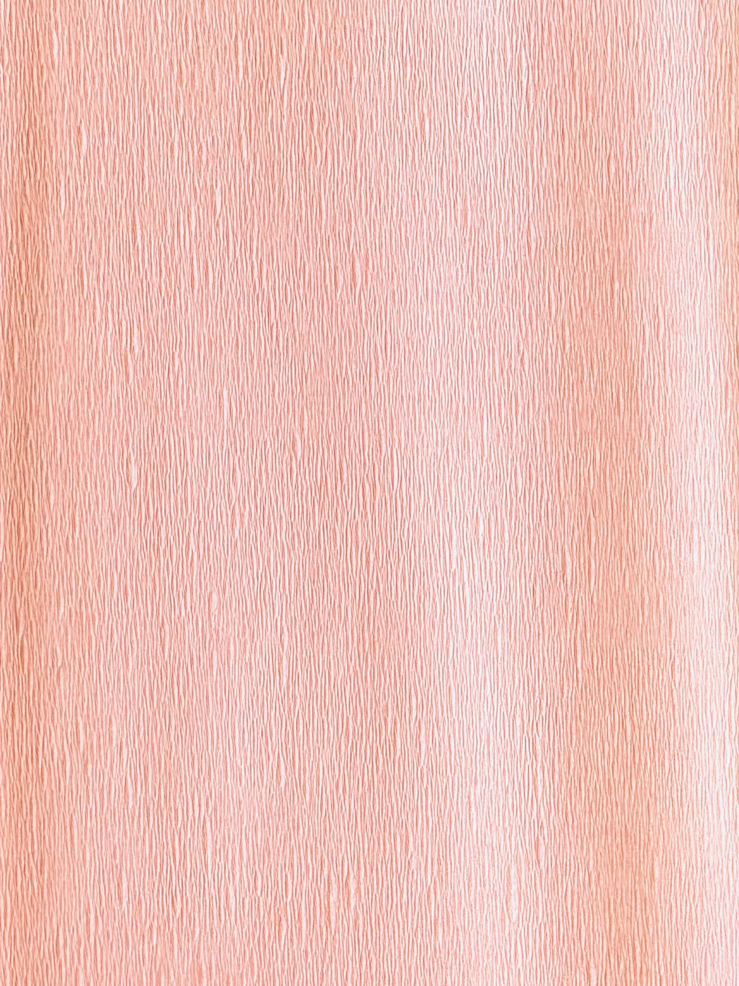 Light Pink Single Sided Crepe Paper