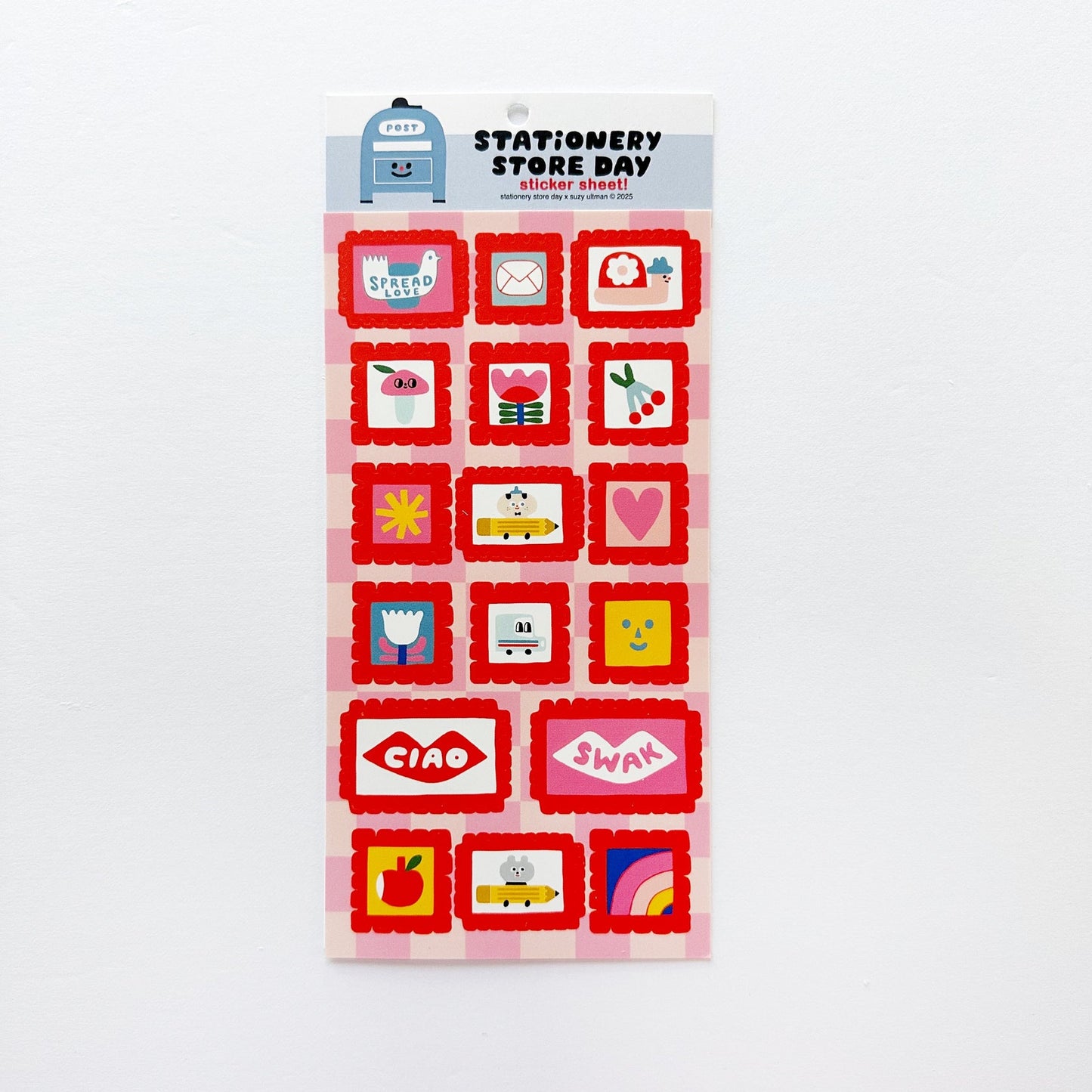 2025 Sticker Sheet - Suzy’s Stamps