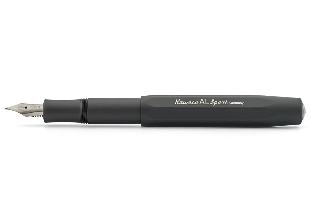 AL SPORT Fountain Pen - Black Aluminum