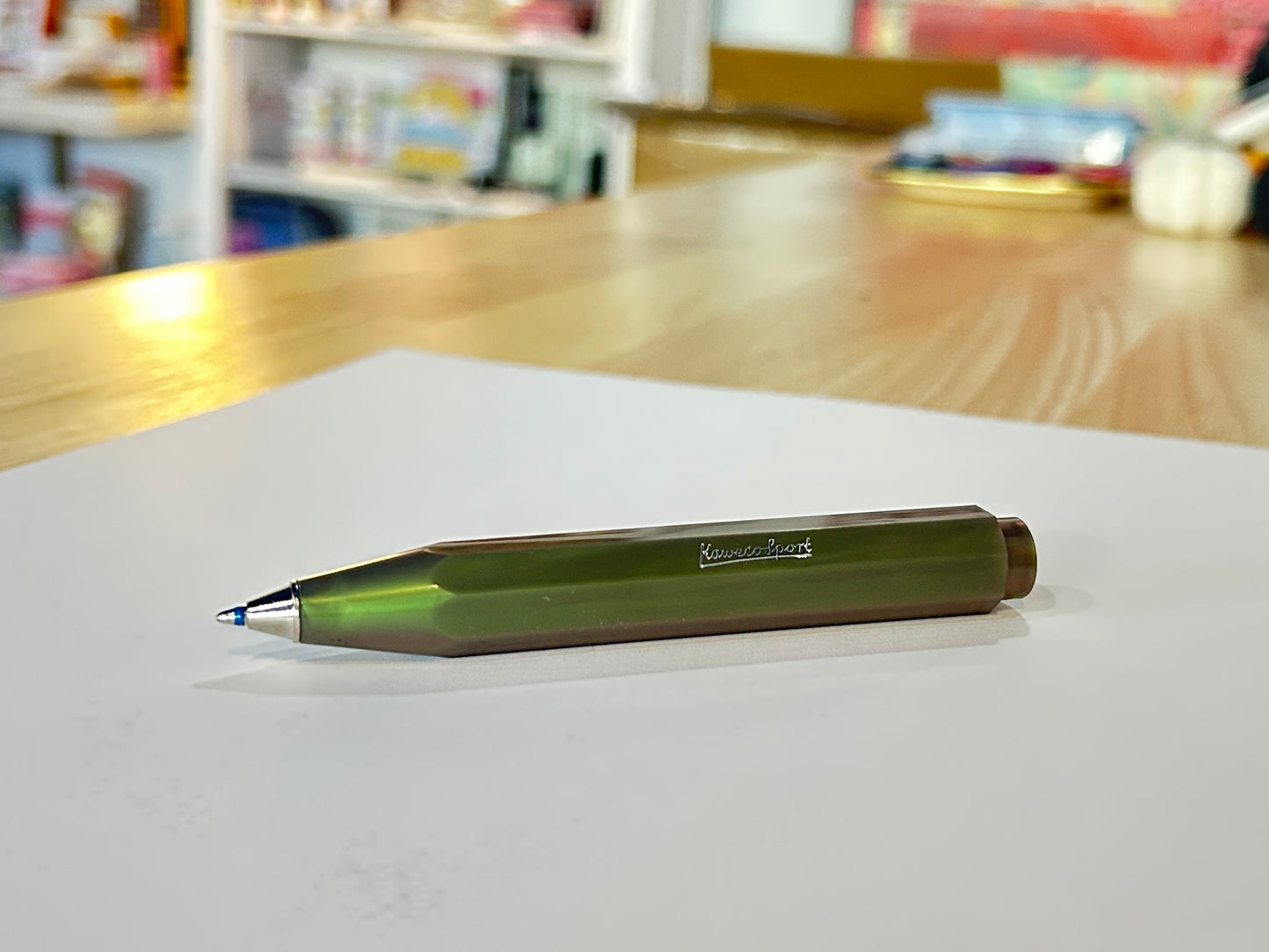 Kaweco Lunar Ballpoint Pen - Shadow Green
