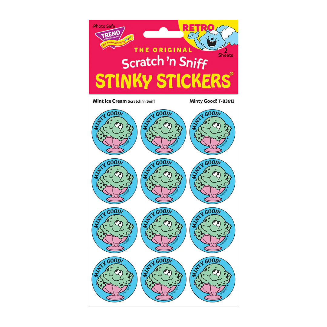 Retro Scratch & Sniff Sticker Sheets