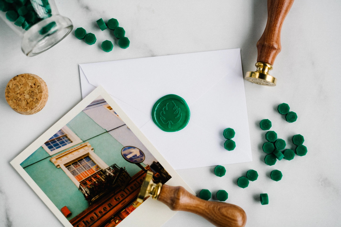 Brass Wax Seal & Rosewood Handle