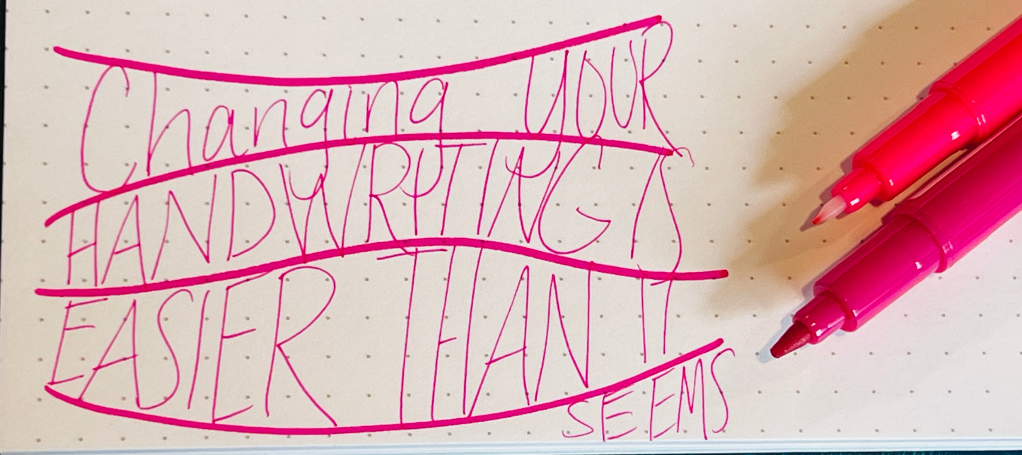 Modern Hand Lettering - October 2