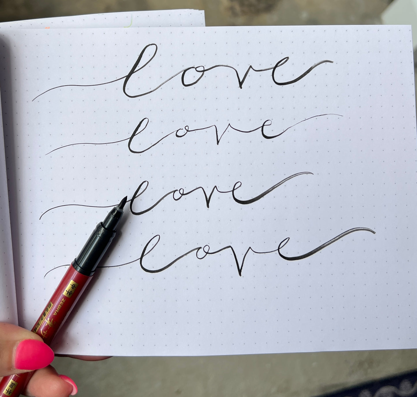 Modern Hand Lettering - October 2