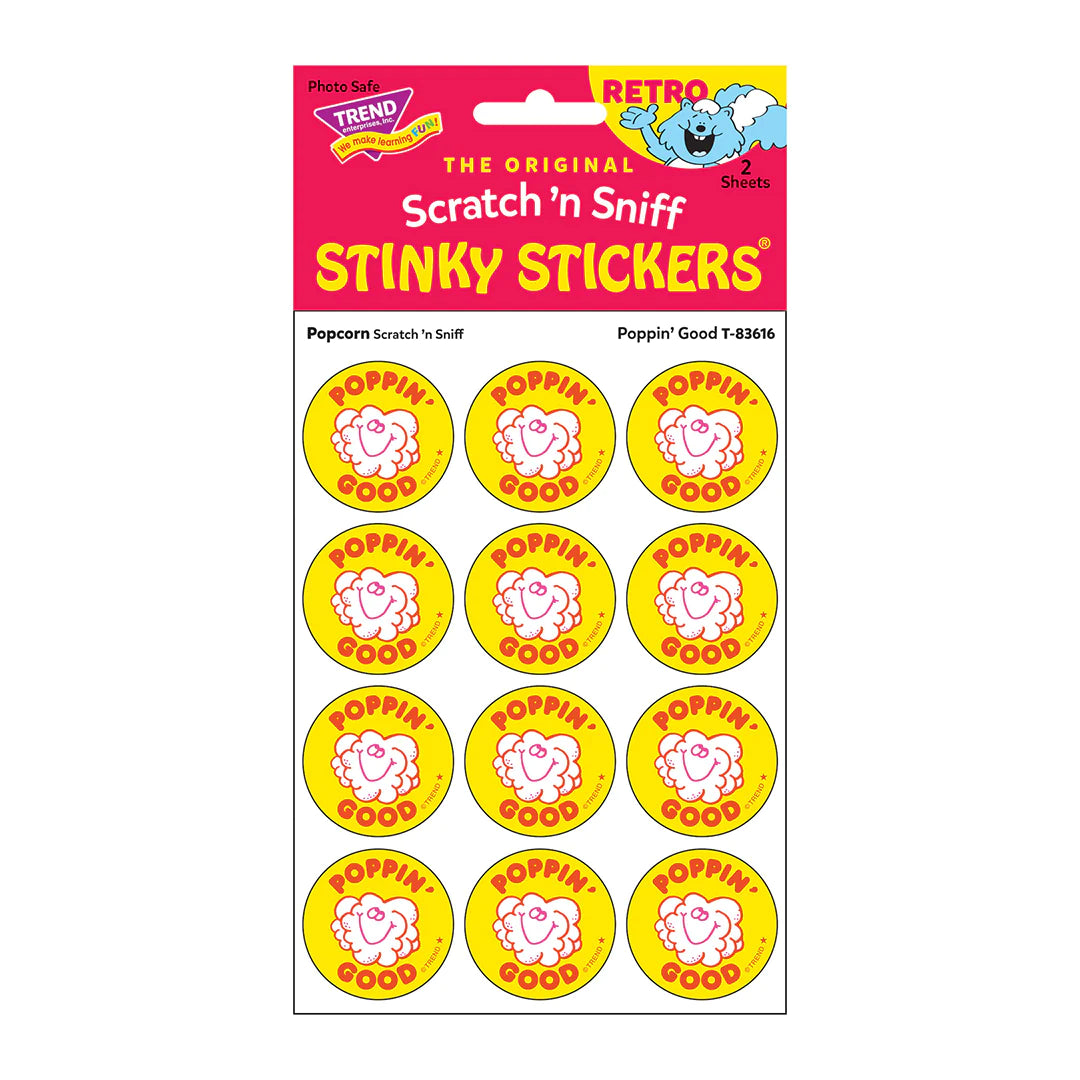 Retro Scratch & Sniff Sticker Sheets