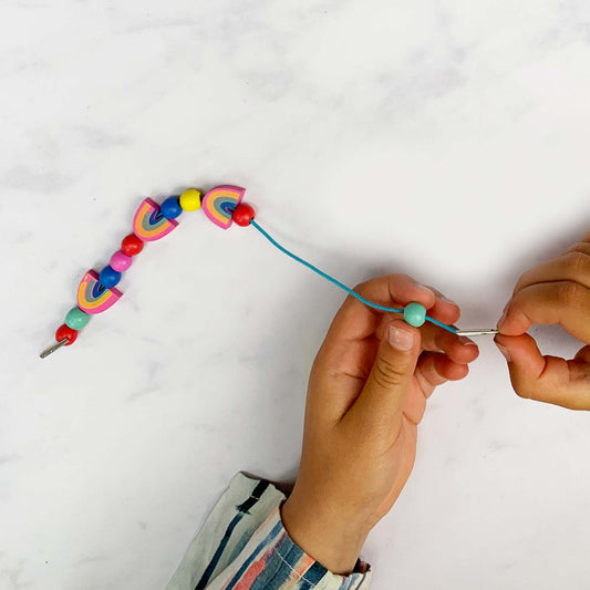 Rainbow & Flower - Bracelet Making Kit