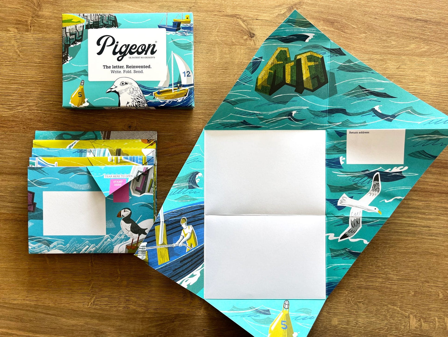 Pigeon Stationery: Safe Harbor