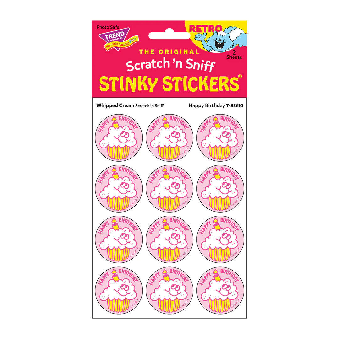 Retro Scratch & Sniff Sticker Sheets