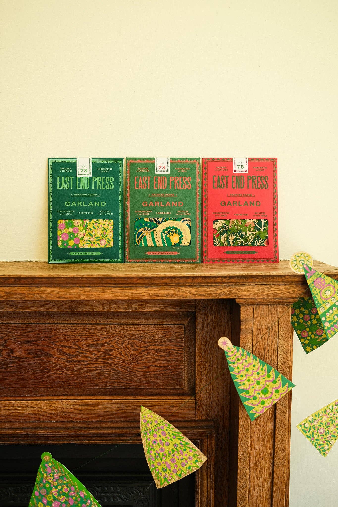 Midcentury Trees Garland