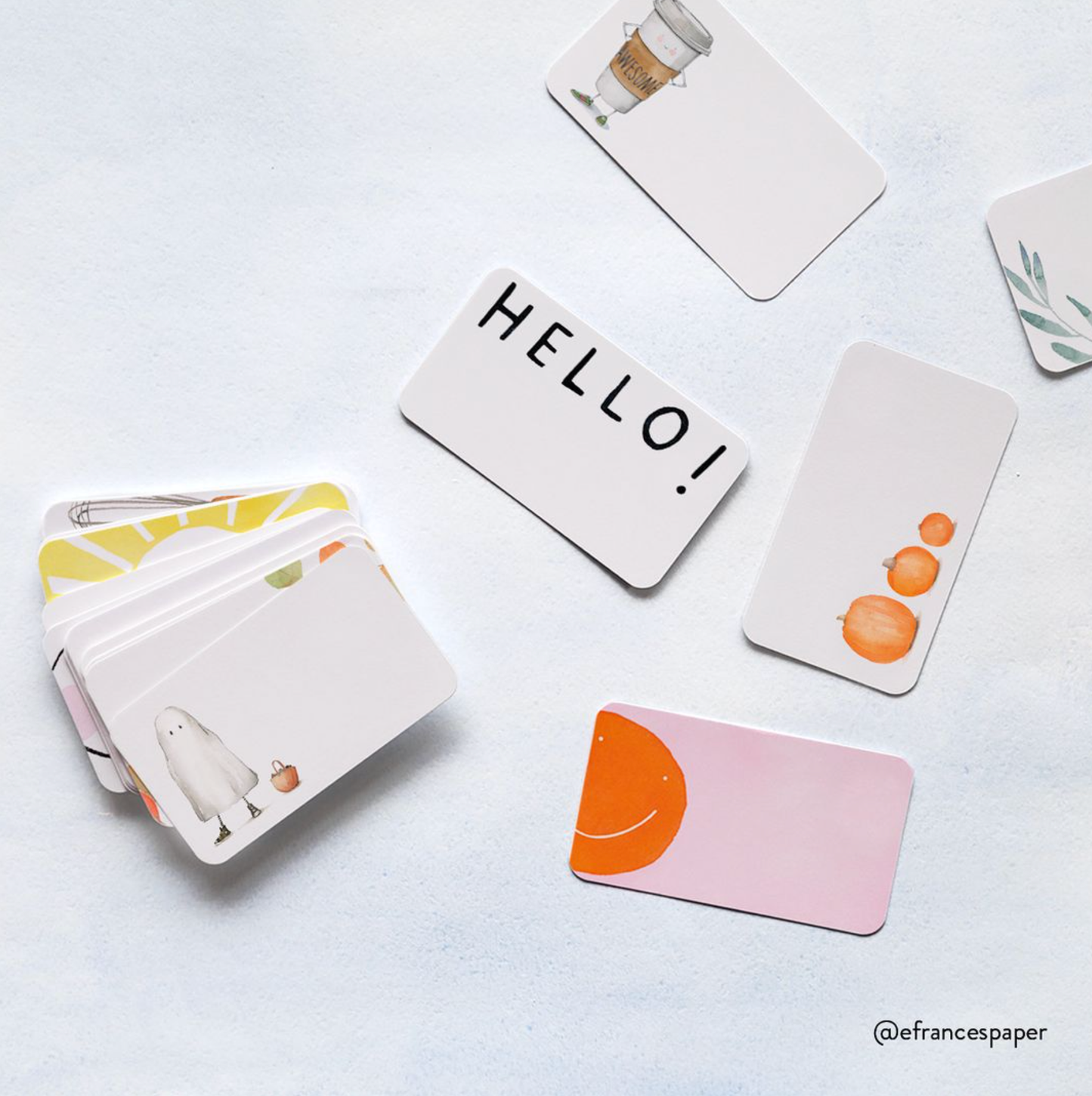 Orange Smiley Little Notes®