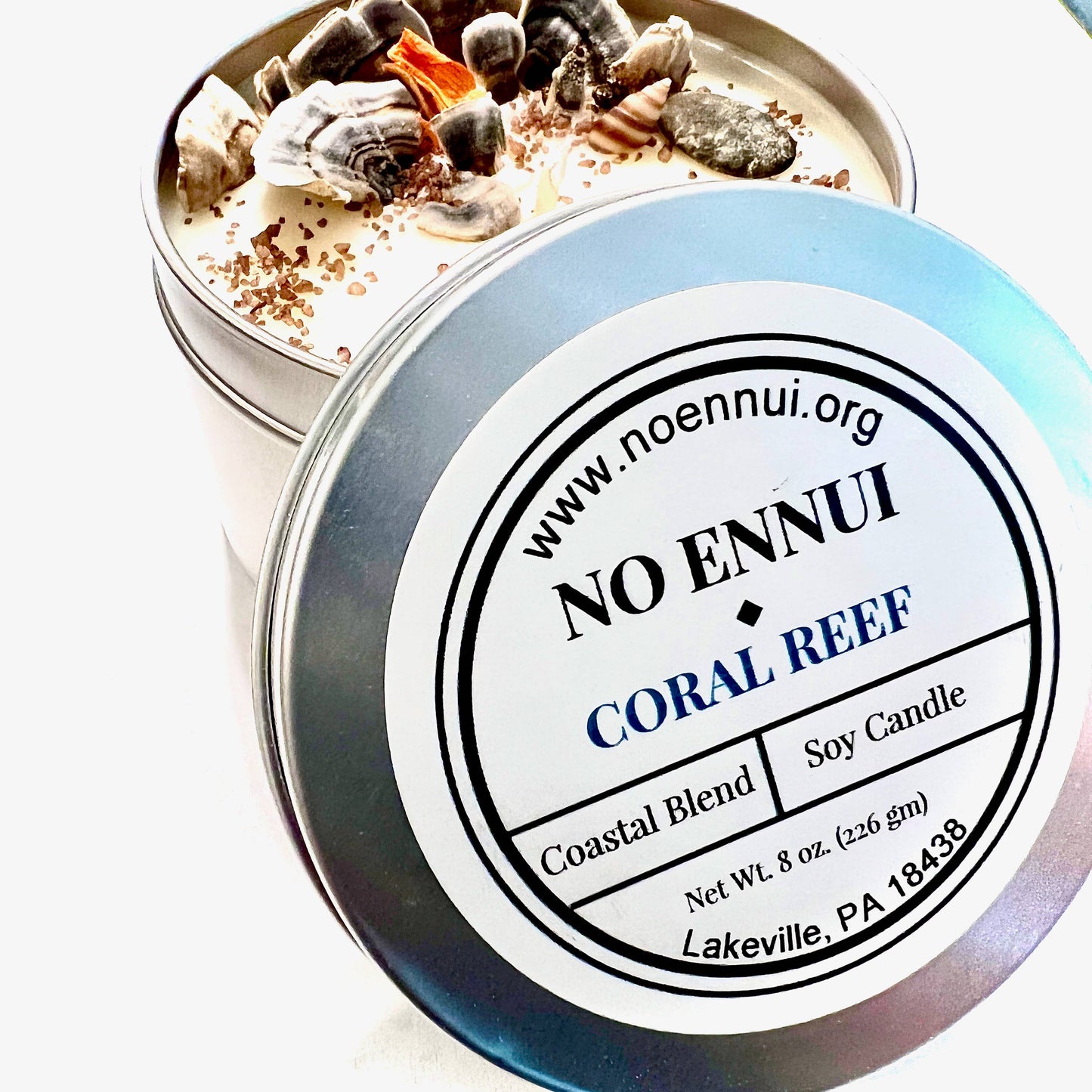 Coral Reef: 4 oz Soy Candle