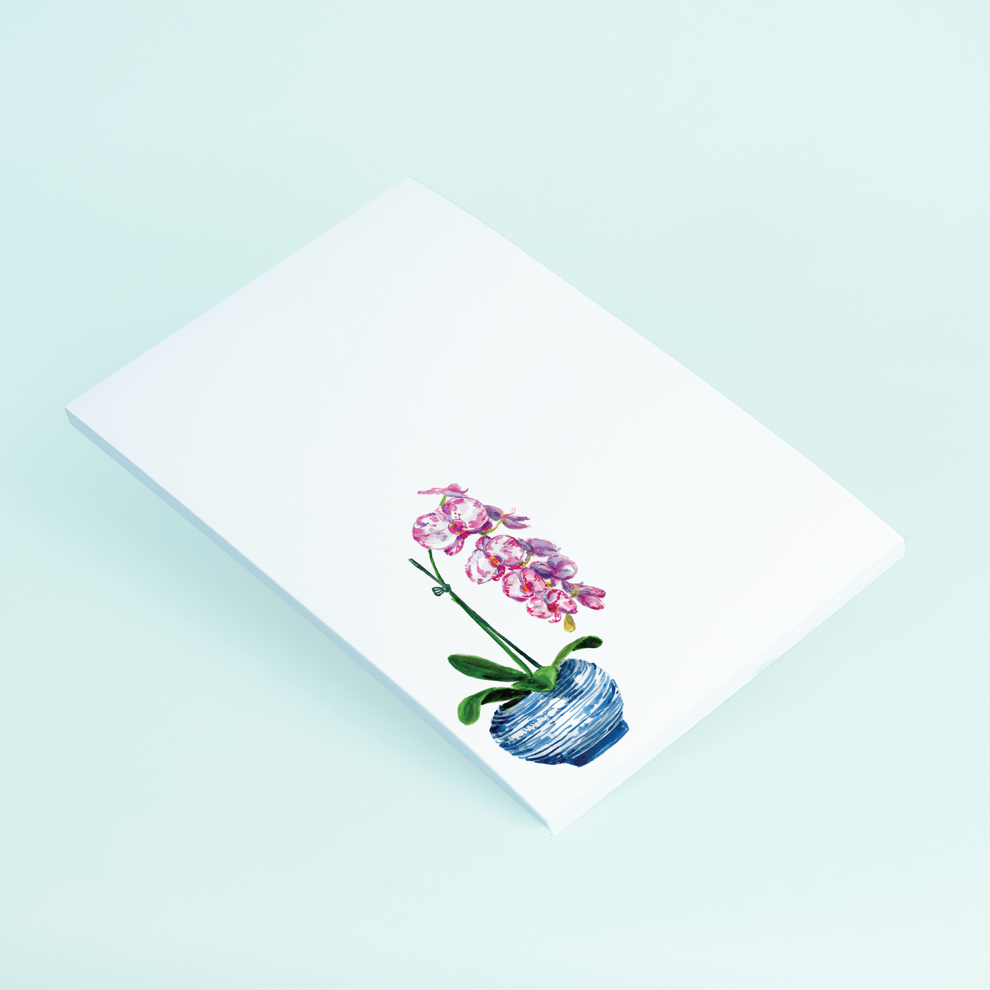 Orchid Watercolor Notepad