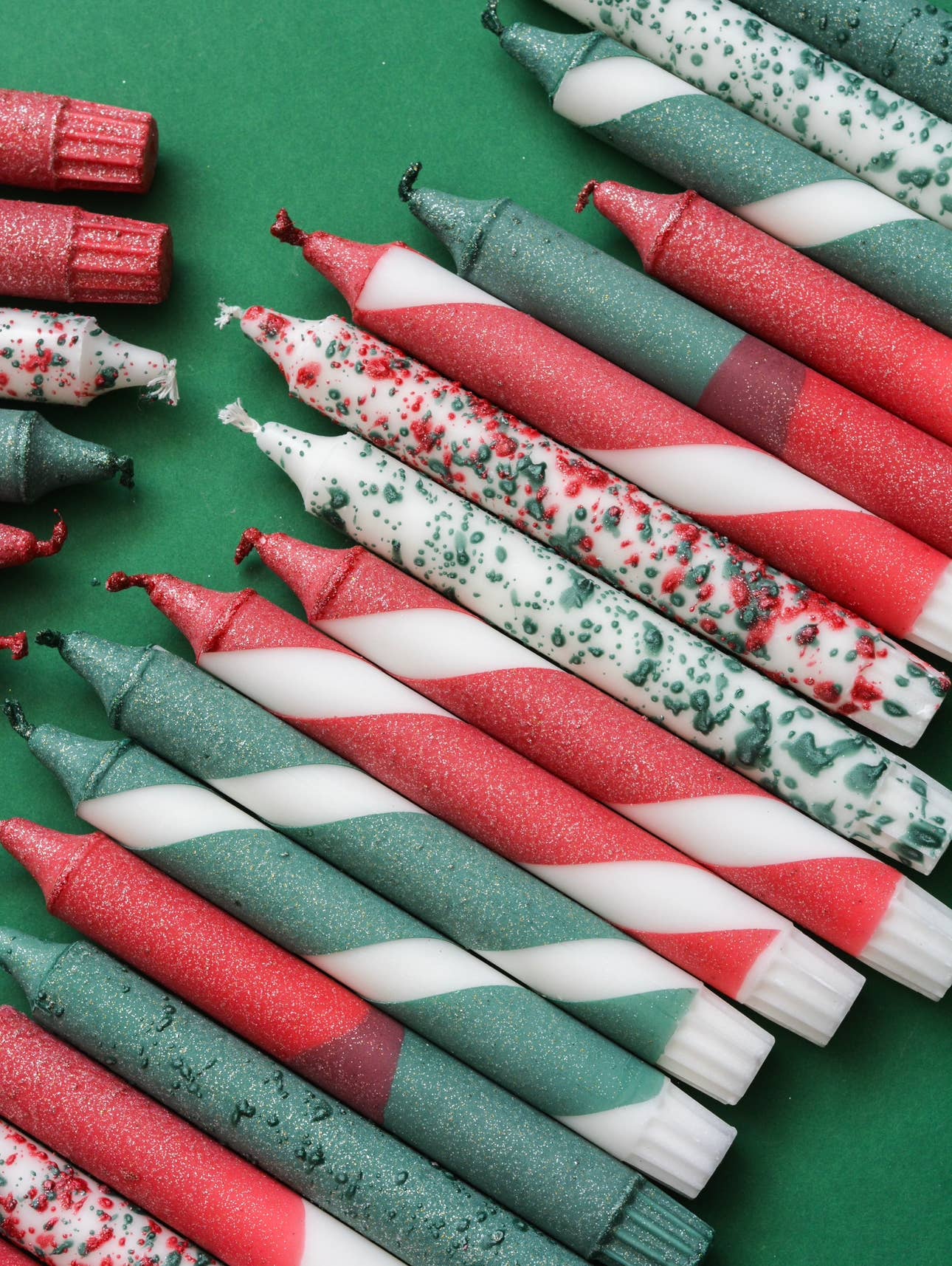 Taper candles- Christmas Decorative Mix