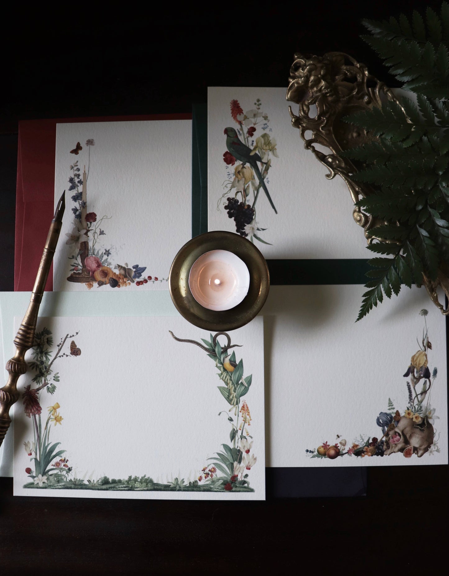 Perroquet Notecard Set