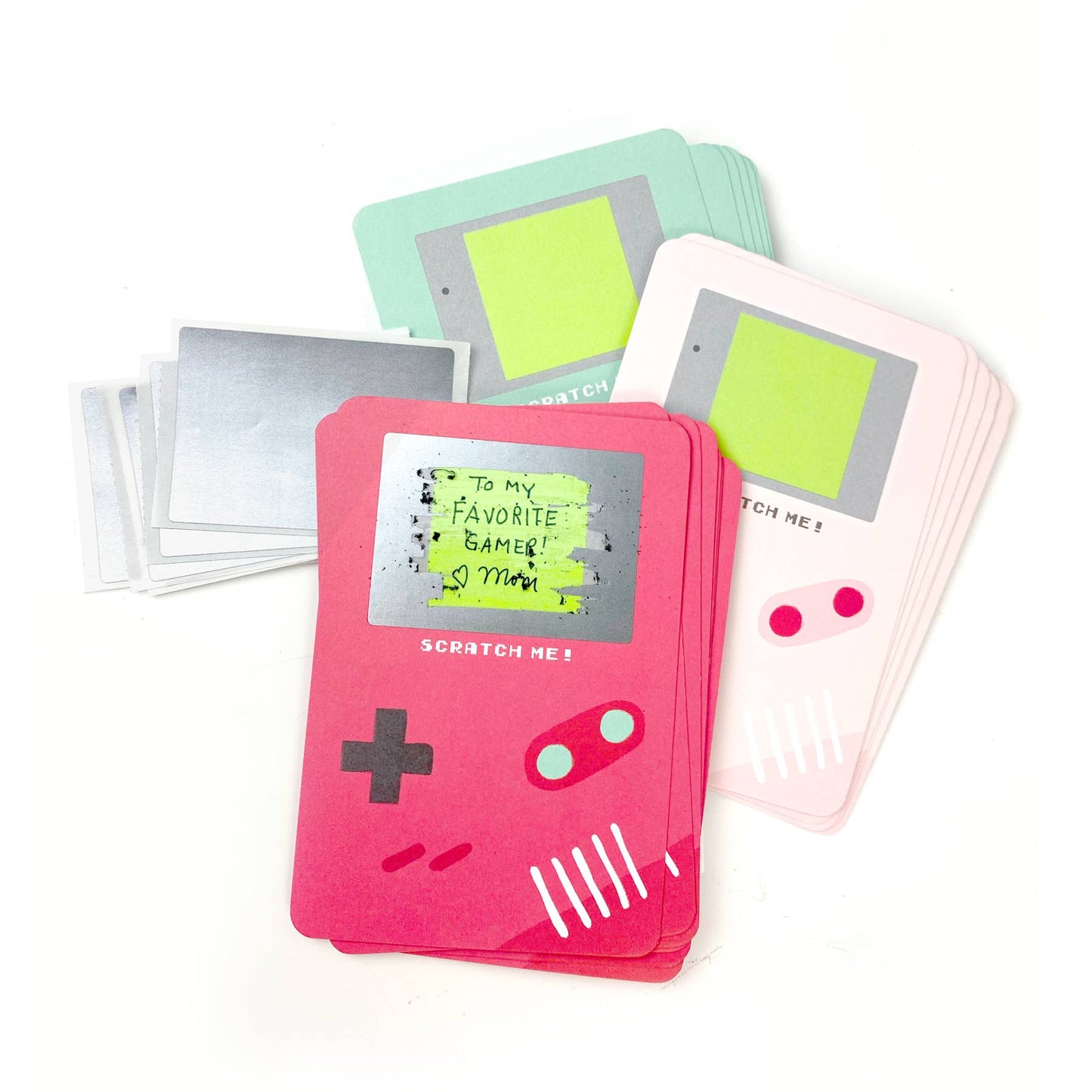 Scratch-off Valentine Cards - Gamer