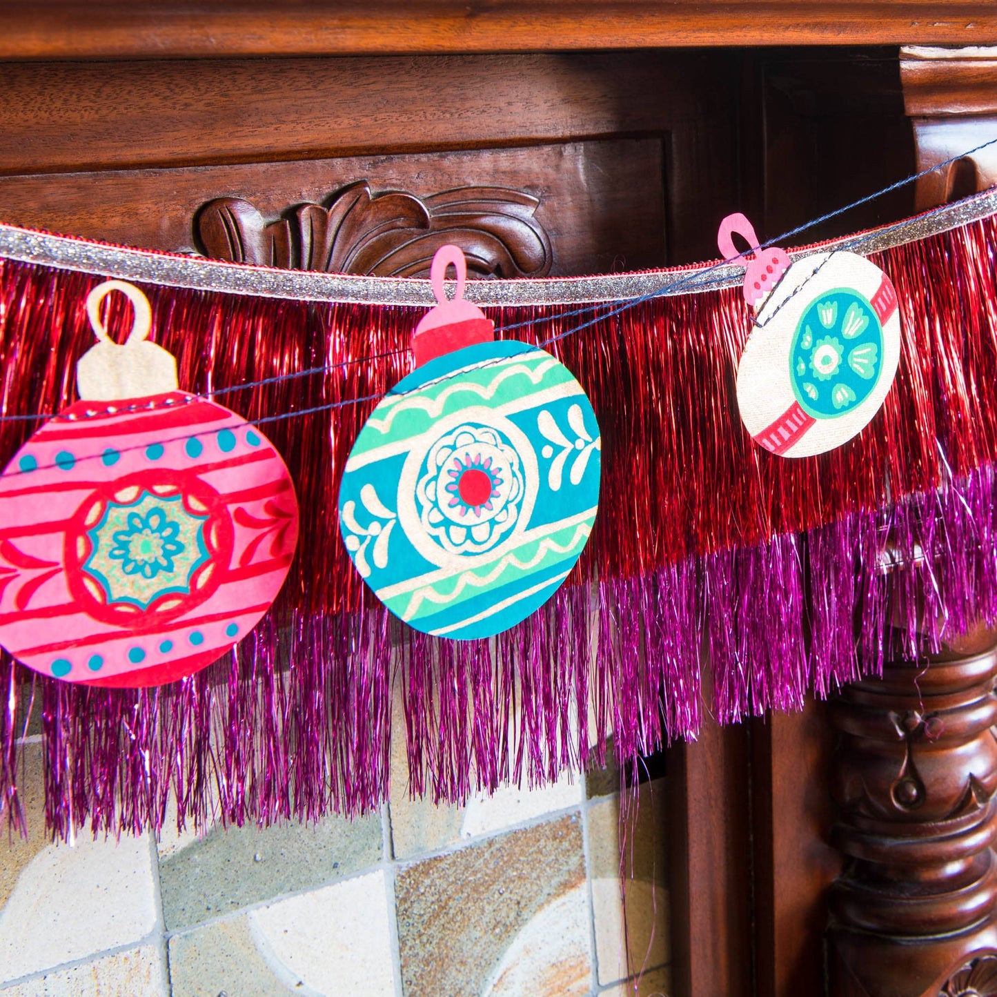 Christmas Ornament Bauble Garland