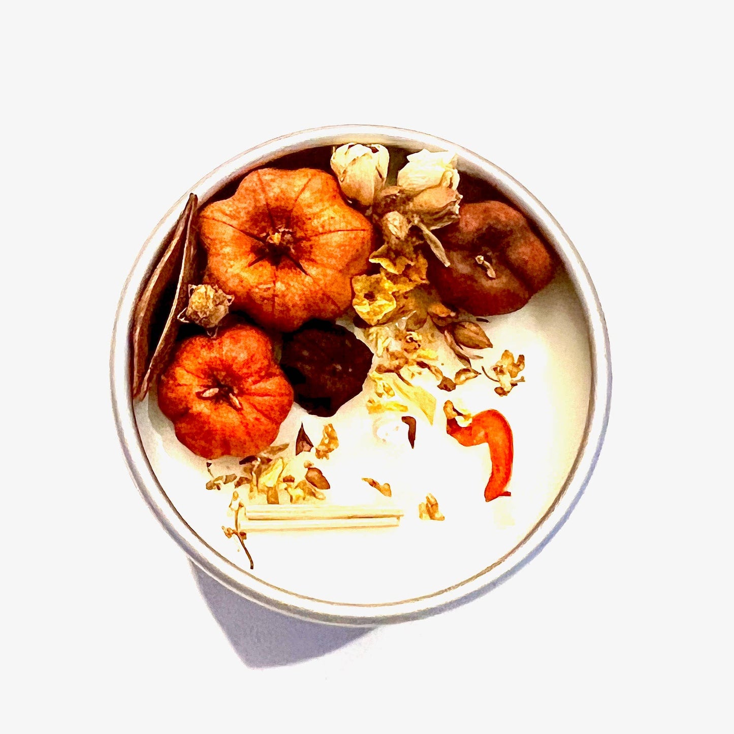 "Hello Pumpkin" Autumn soy candle: 8 oz.