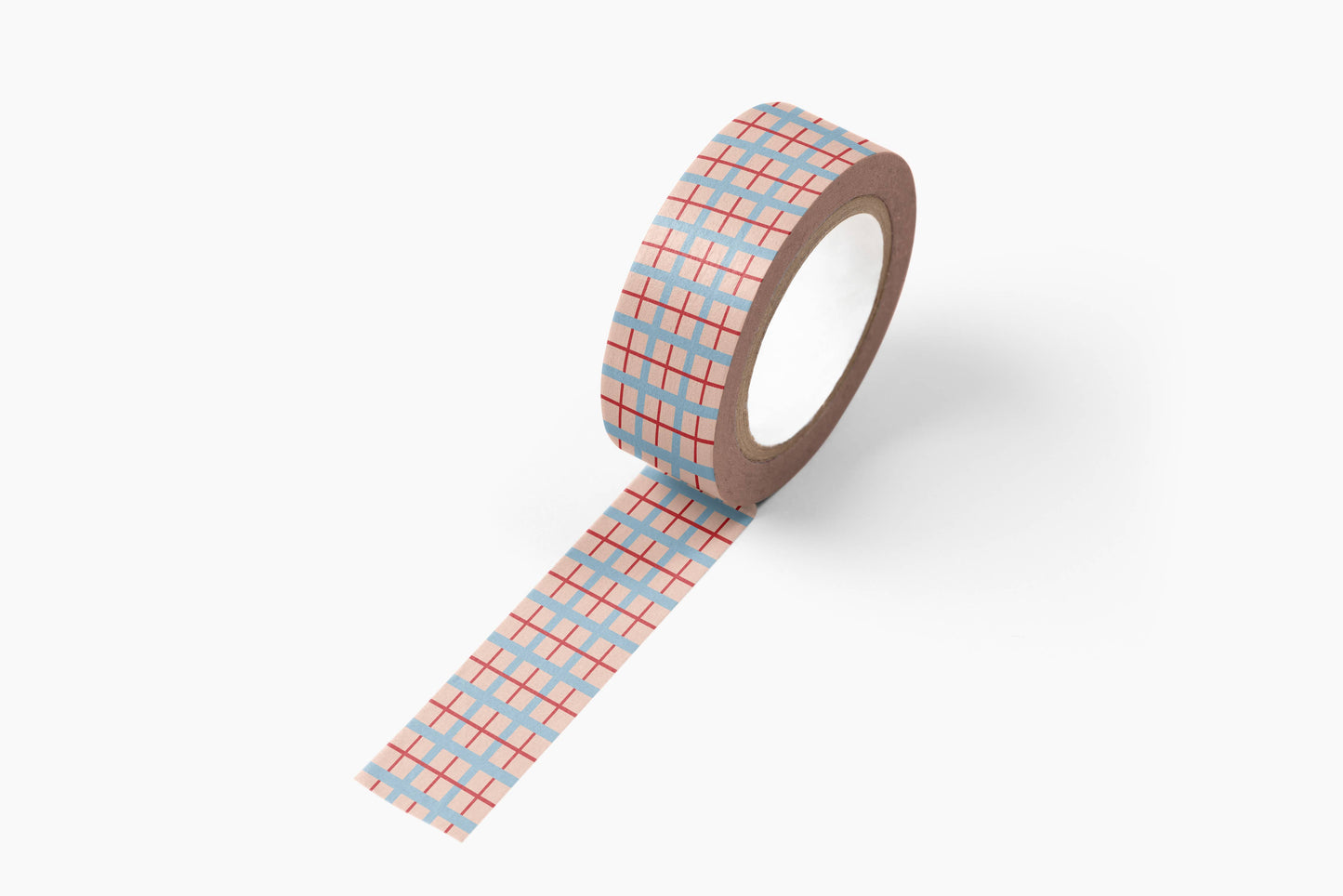 Plaid Washi Tape: Sunset Pink