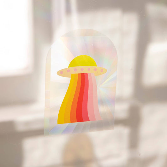 Sun Catcher Decal - UFO: Original