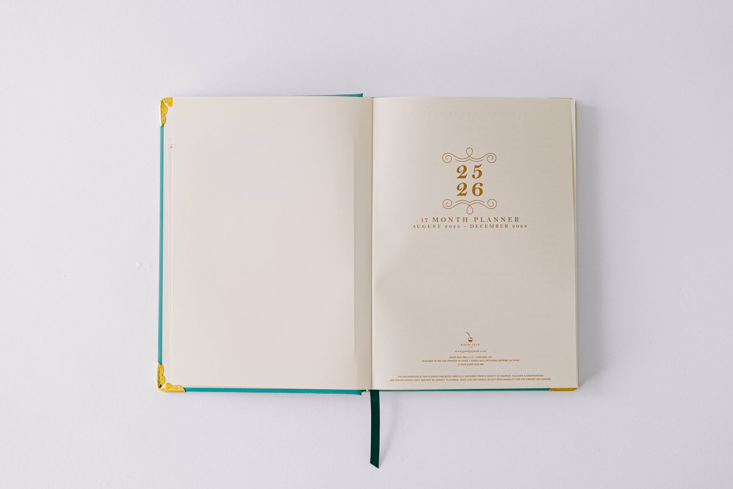 2026 Painted Frame 17-Month Medium Bound Planner