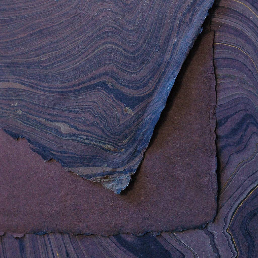 Dark Purple Marble Sheet