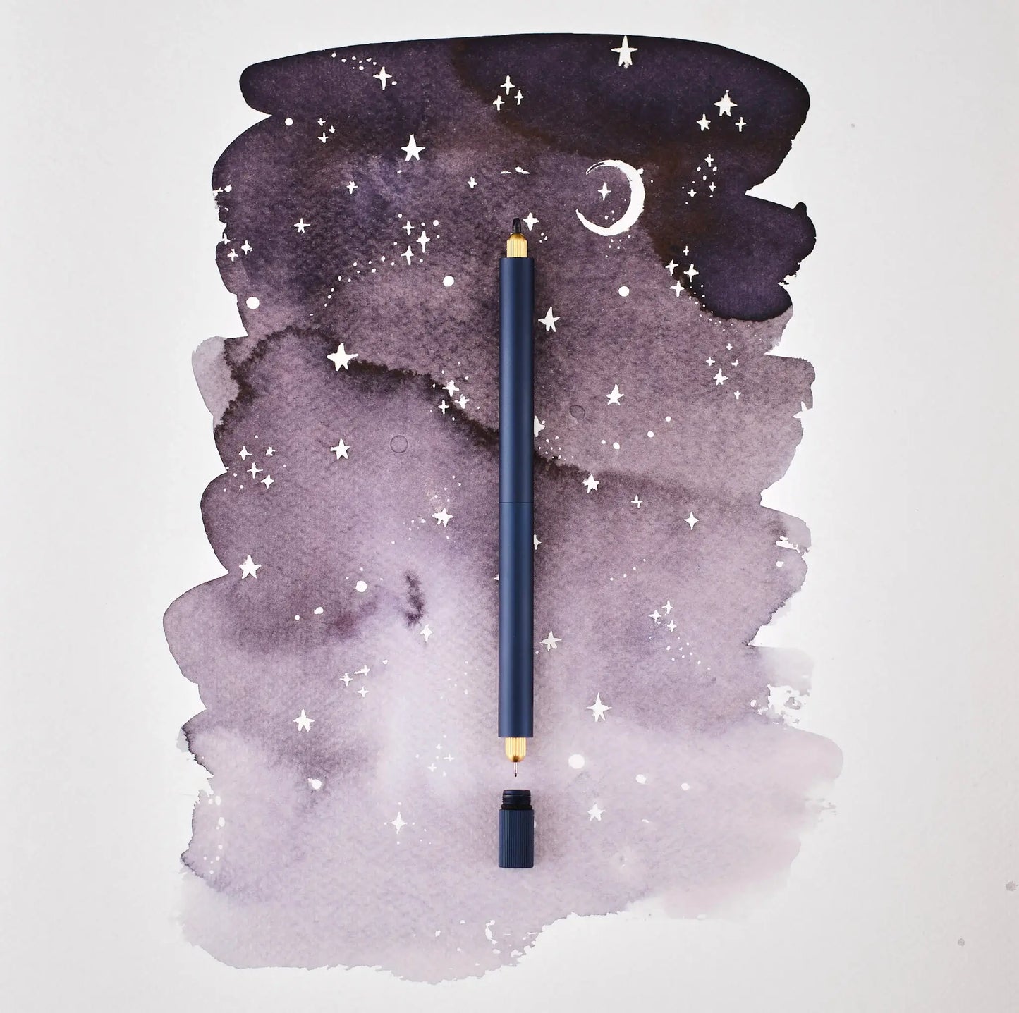 Lumos Pro - Refillable Multi-Tip Pen: Midnight / Duo Tip