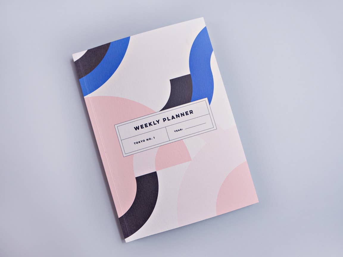 Tokyo No. 1 Weekly Lay Flat Planner Book