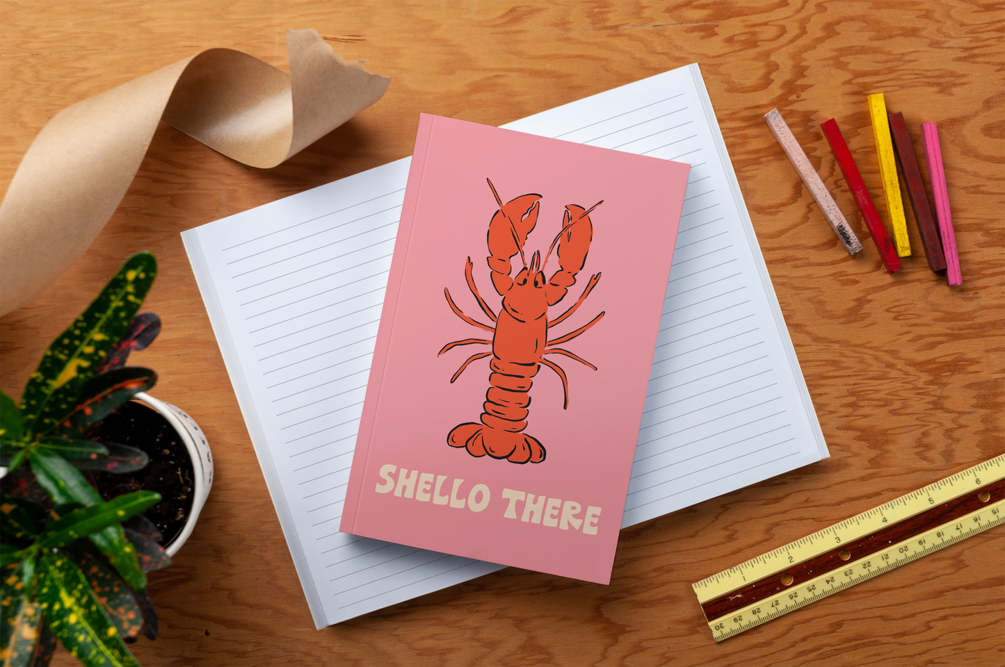 Shello There Classic Layflat Notebook