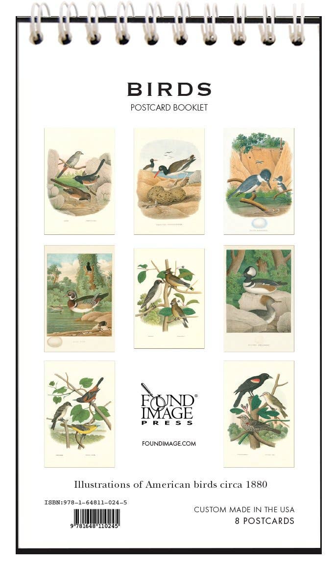 BIRDS Postcard Booklet