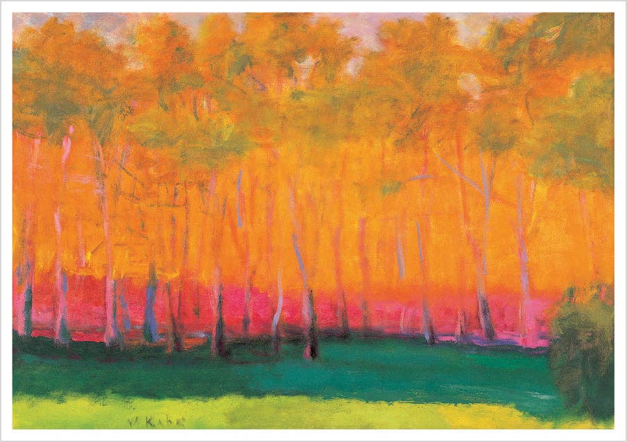 Wolf Kahn - The Seasons Boxed Notecard
