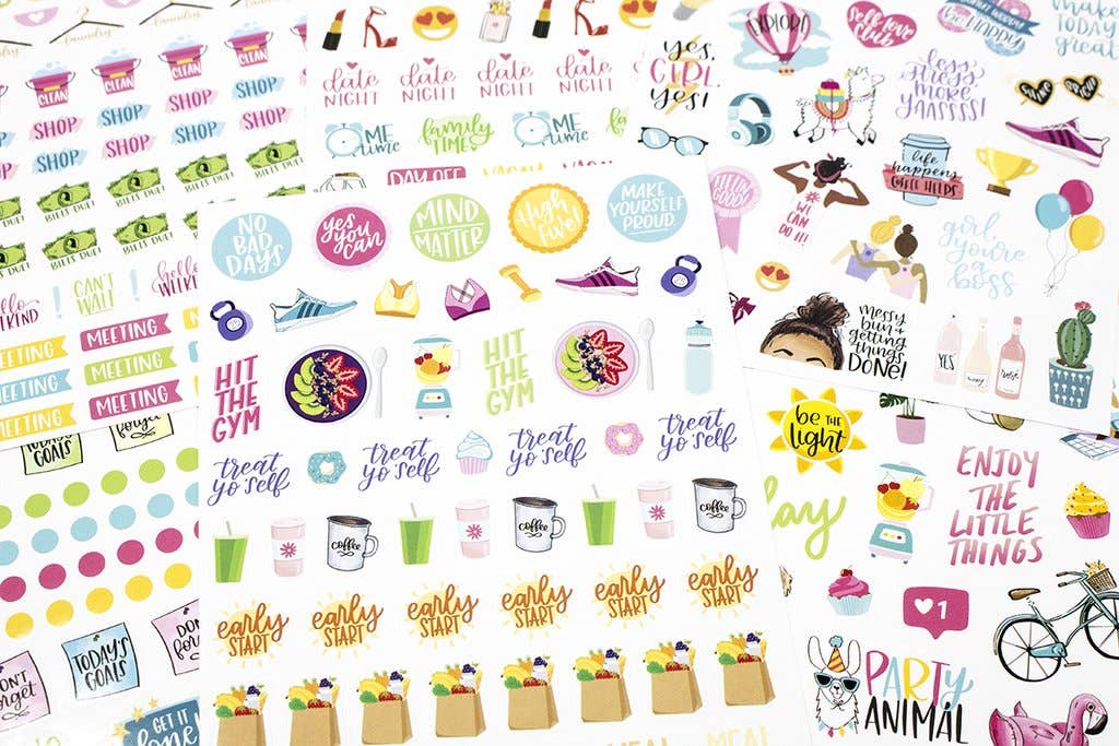 Planner Sticker Pack, Productivity V2