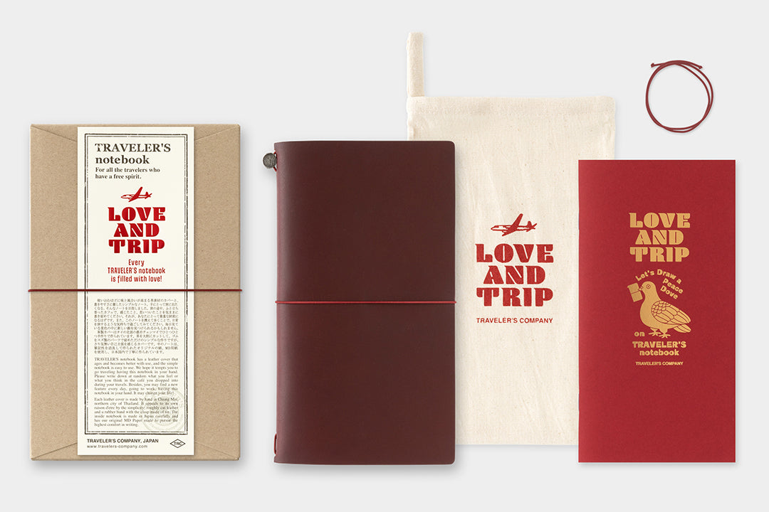 TRAVELER'S Notebook Refill - LOVE AND TRIP