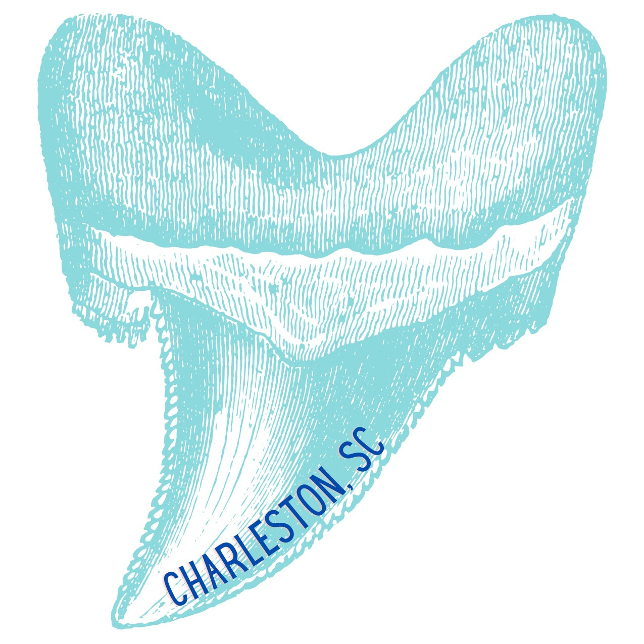 Shark Tooth Sticker