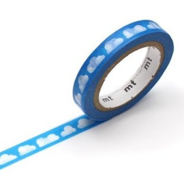 Washi Tape - Blue Clouds