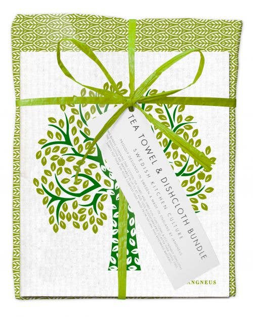 Tree Dishcloth & Tea Towel