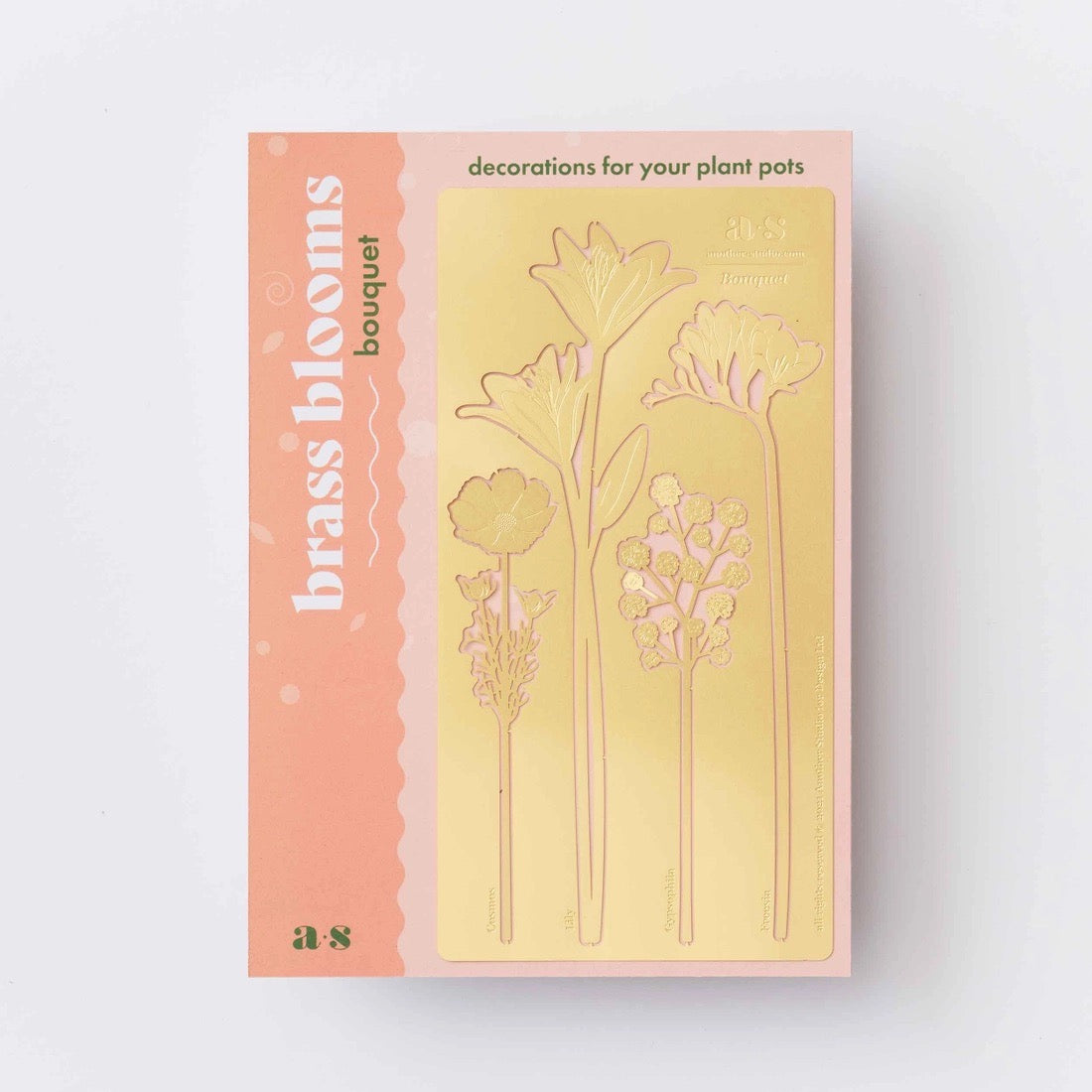 Brass Bloom Decorations