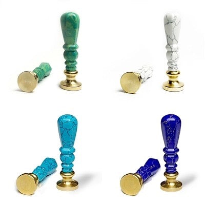 Faux Stone Wax Seal Handle