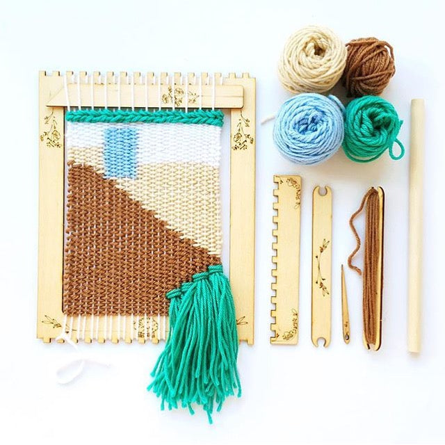 DIY Tapestry Weaving Kit - Cloud